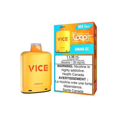 STLTH LOOP MAX X VICE POD 80K - BANANA ICE