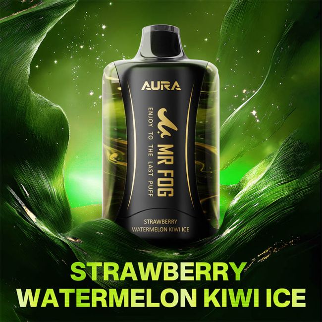 MR. FOG AURA STRAWBERRY WATERMELON KIWI ICE