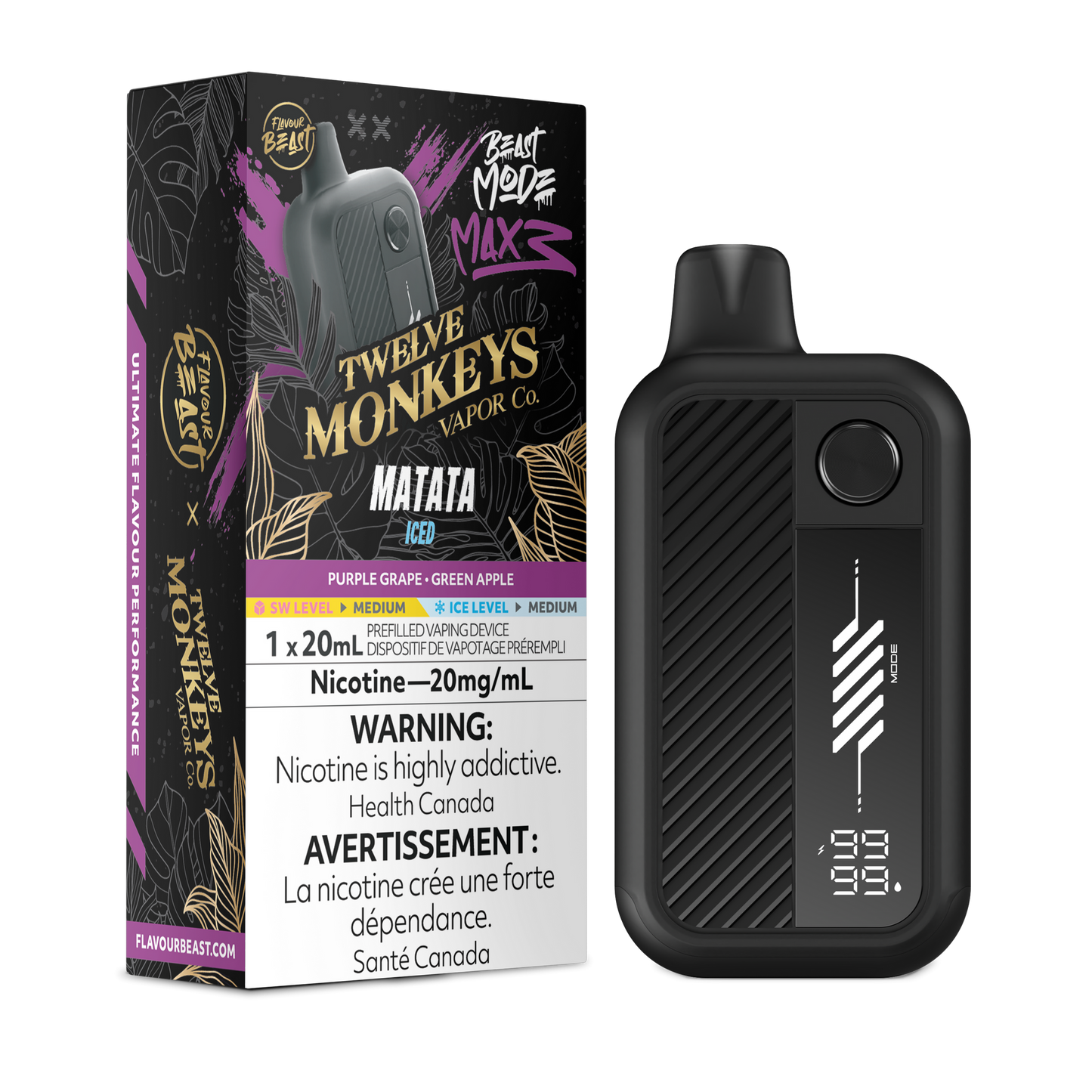 BEAST MODE MAX 3 TWELVE MONKEYS MATATA (ICED)