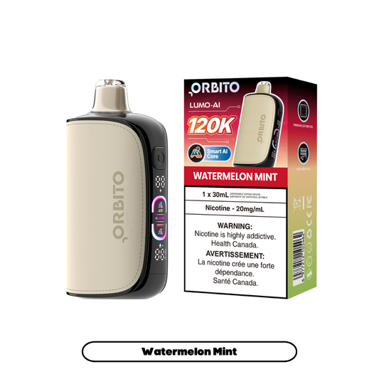 ORBITO LUMO AI 120K 20MG WATERMELON MINT