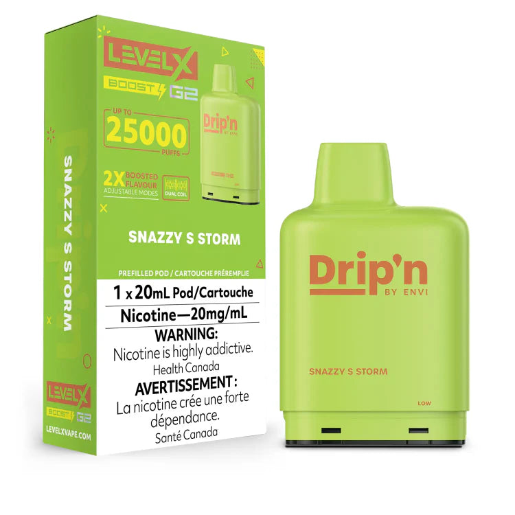 DRIP’N LEVEL X BOOST G2 POD 25000