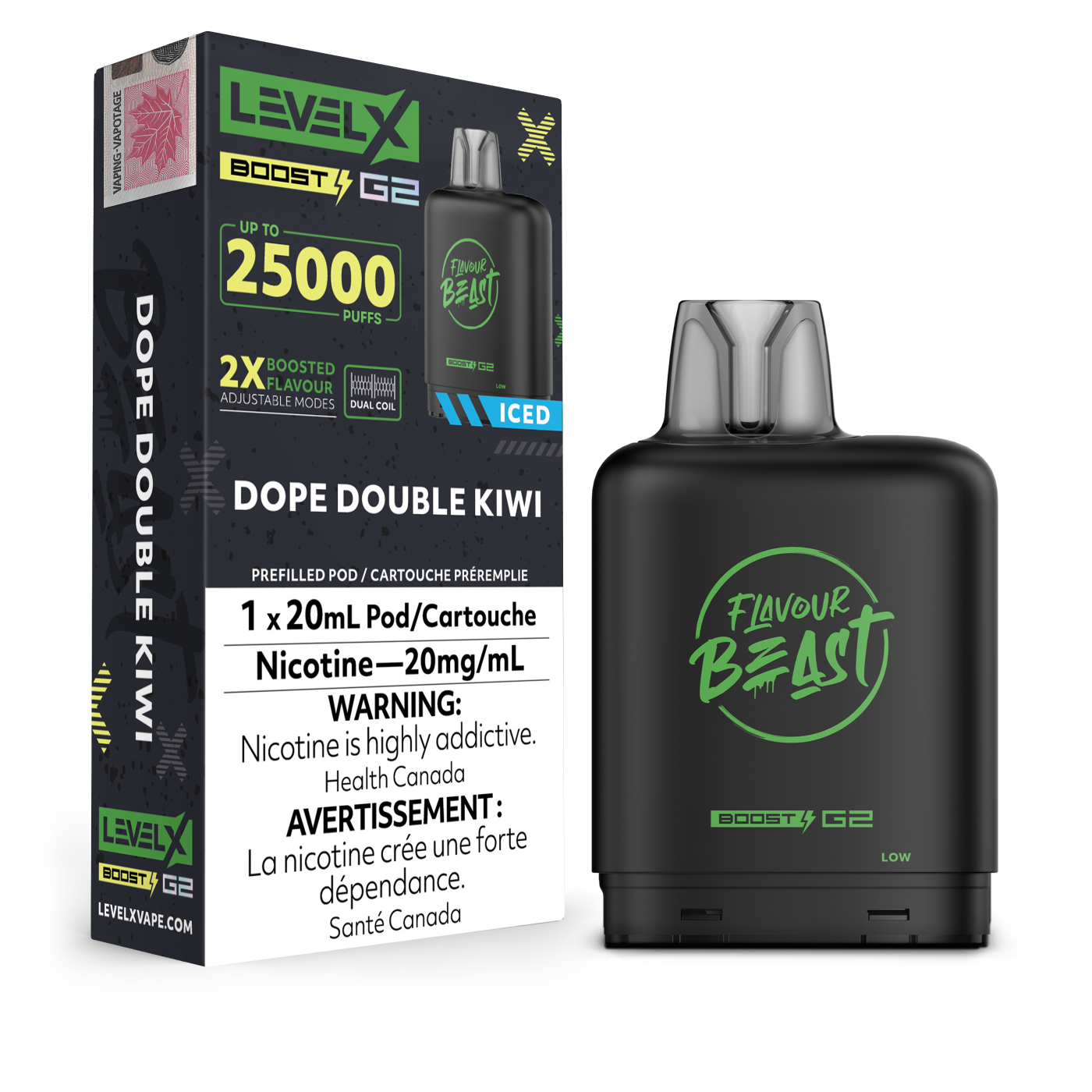 FLAVOUR BEAST LEVEL X BOOST G2 POD 25000