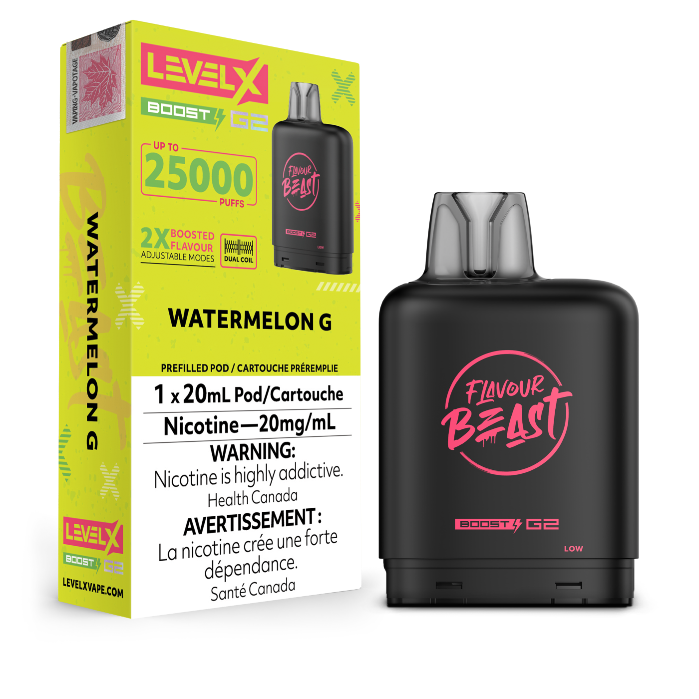 FLAVOUR BEAST LEVEL X BOOST G2 POD 25000