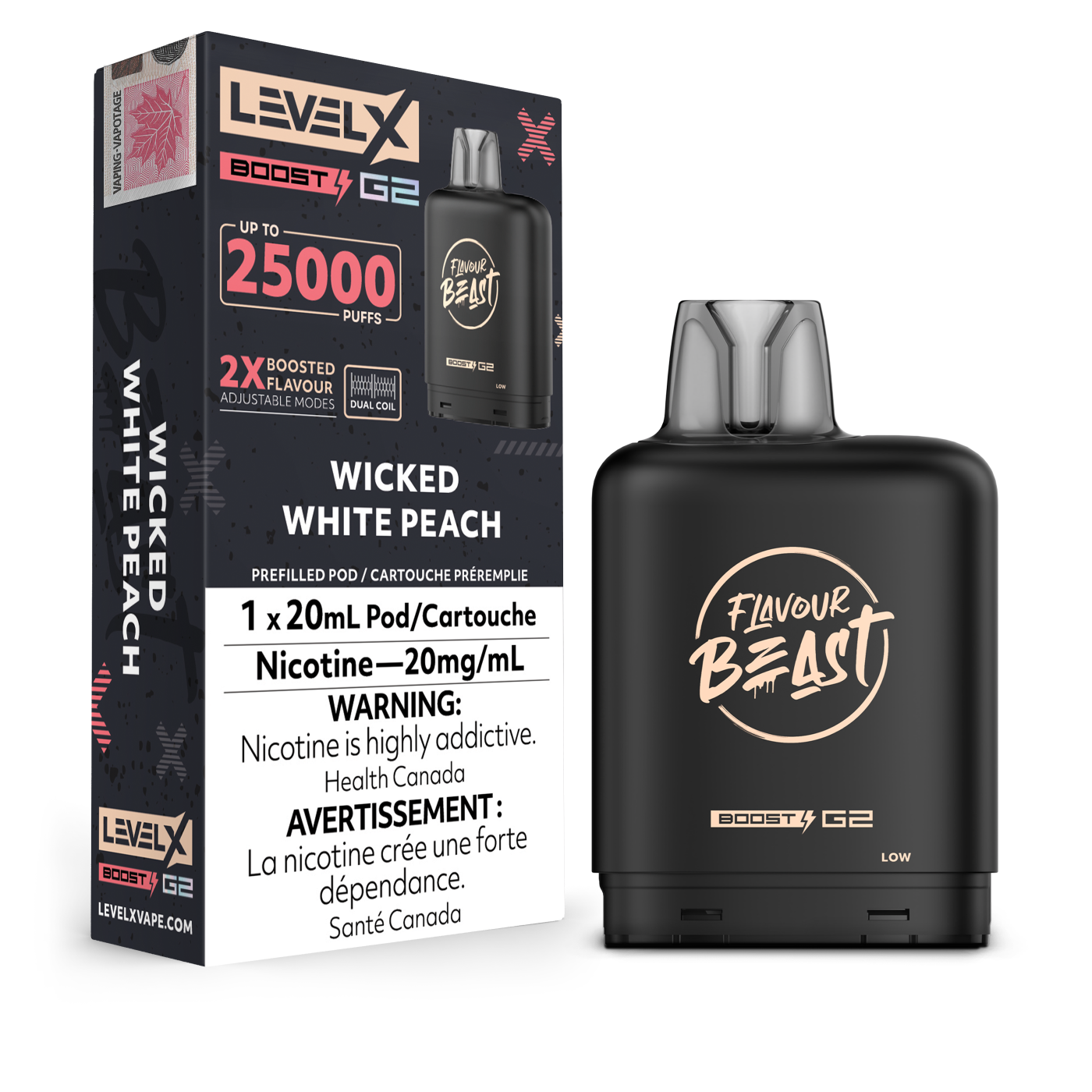 FLAVOUR BEAST LEVEL X BOOST G2 POD 25000