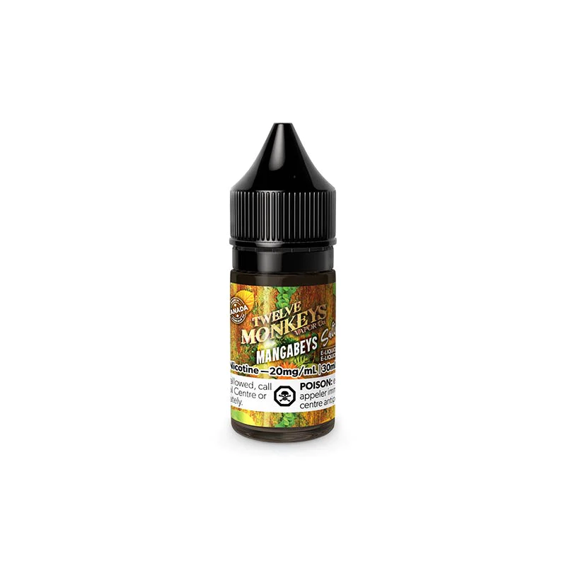 TWELVE MONKEYS MANGABEYS 30ML 20MG E-LIQUID