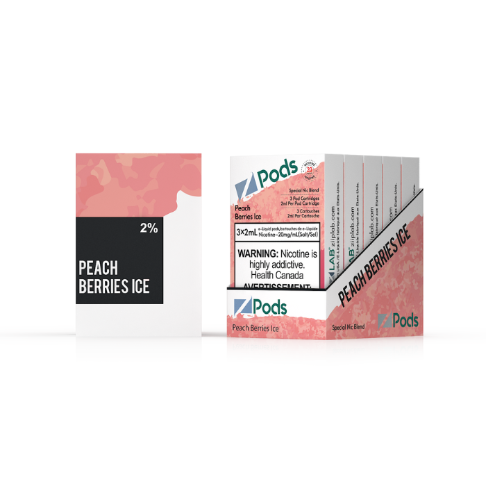 ZPODS – Peach Berries Ice