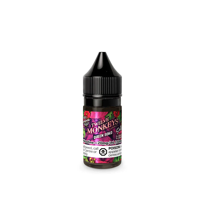 TWELVE MONKEYS QUEEN SOKO 30ML 10MG E-LIQUID