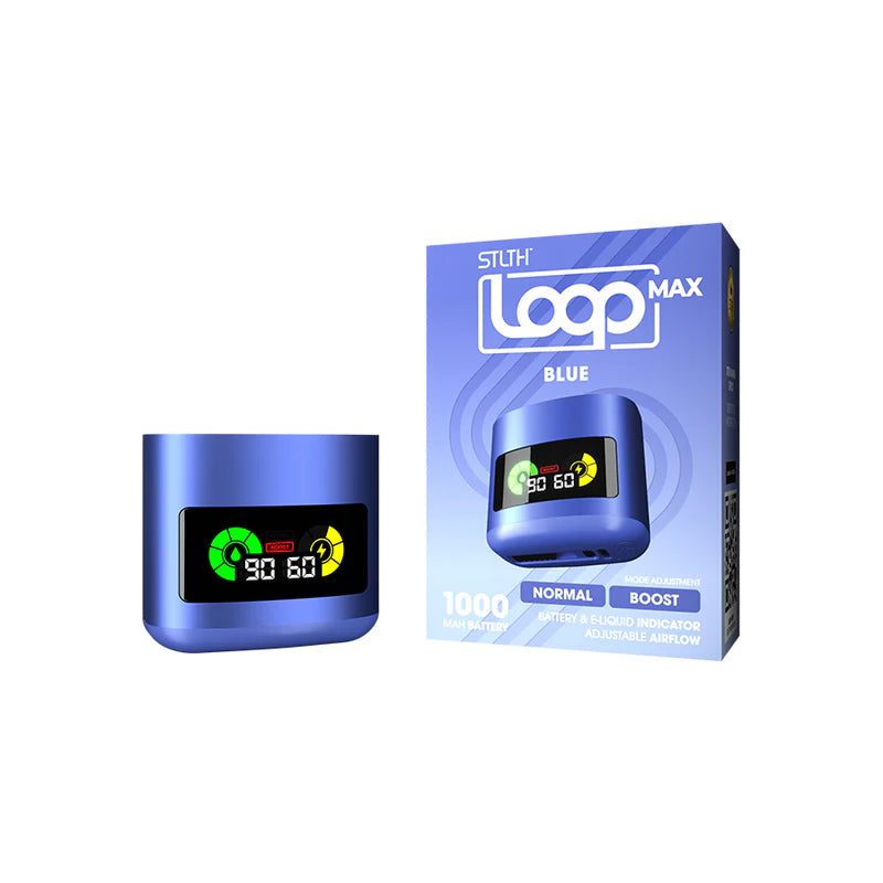 STLTH LOOP MAX CLOSED POD DEVICE-BLUE