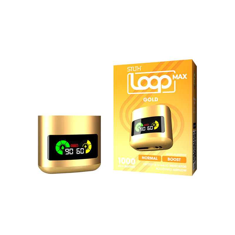 STLTH LOOP MAX CLOSED POD DEVICE-GOLD