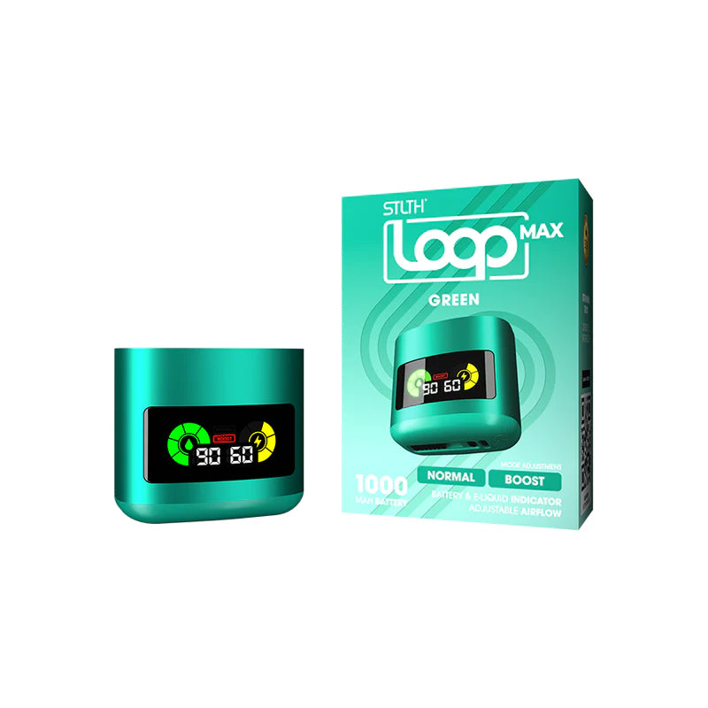 STLTH LOOP MAX CLOSED POD DEVICE-GREEN
