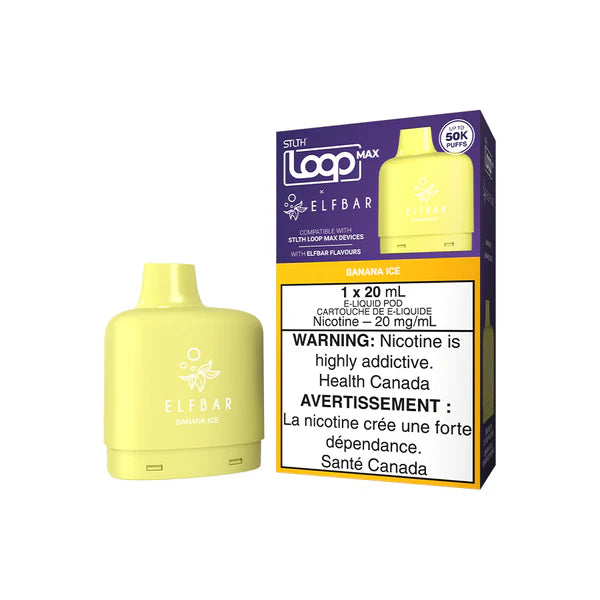 STLTH LOOP MAX X ELFBAR POD PACK - BANANA ICE