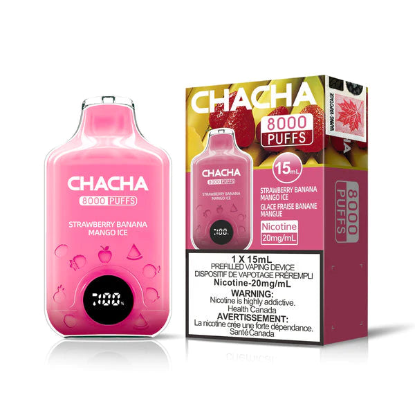 CHACHA 8K STRAWBERRY BANANA MANGO ICE