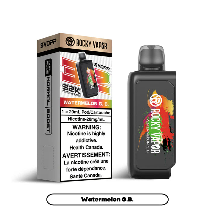 SVOPP ROCKY VAPOR OXBAR 32K”