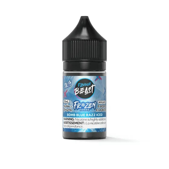 FROZEN BOMB BLUE RAZZ ICED