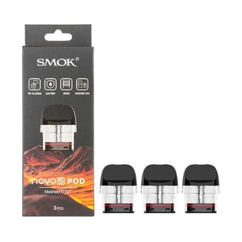 SMOK NOVO 5 REPLACMENT PODS (0.7) OHM